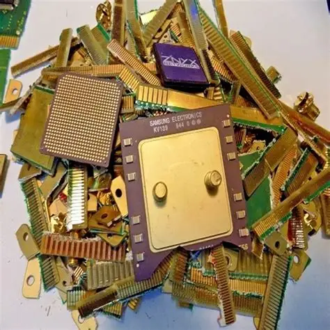 Gold CPU scrap