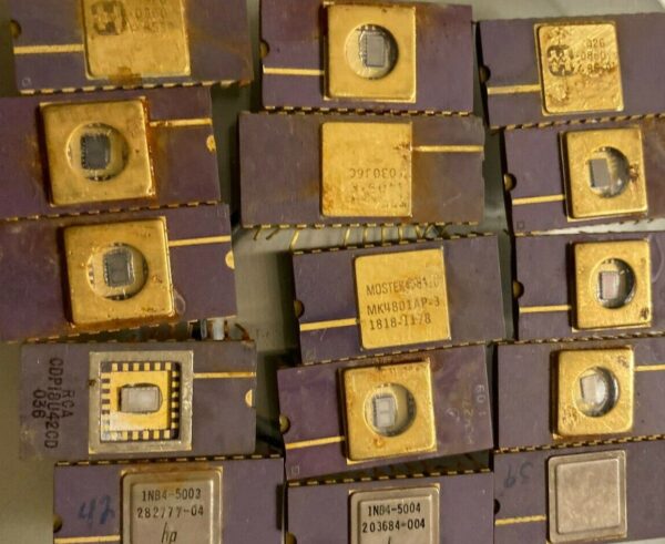 IC CPU chip ic`s VINTAGE CPU FOR GOLD SCRAP
